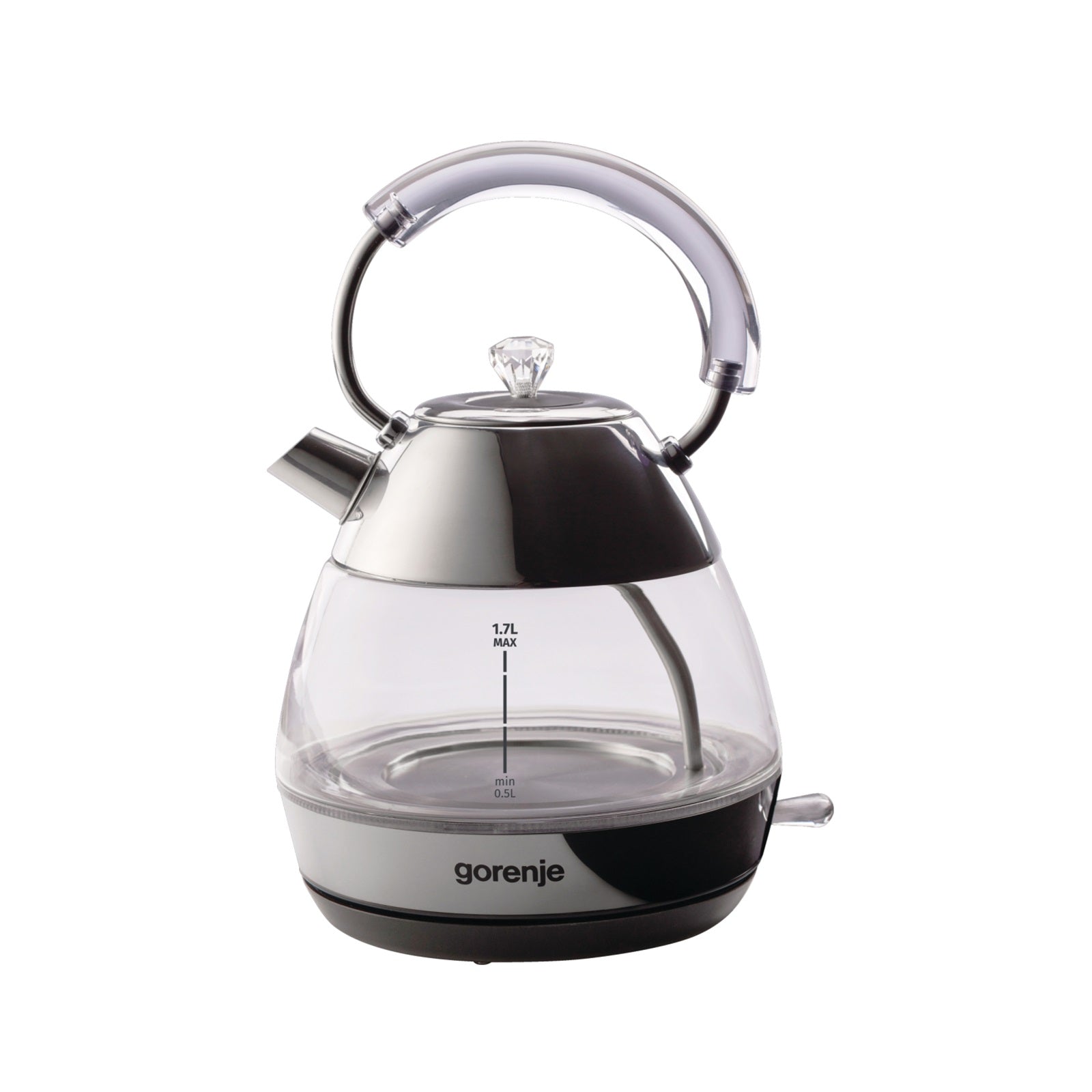 Gorenje Electric Kettle Strigth Technology 1.7L 2200W Glass GORENJE